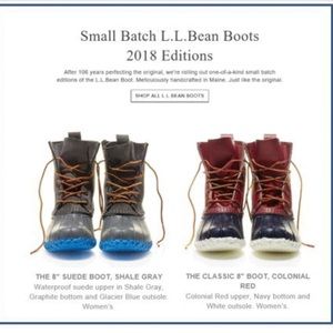 ll bean small batch boots 2018